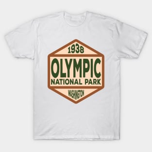 Olympic National Park badge T-Shirt